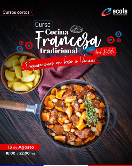 Curso Cocina francesa tradicional - Preparaciones en base a vacuno