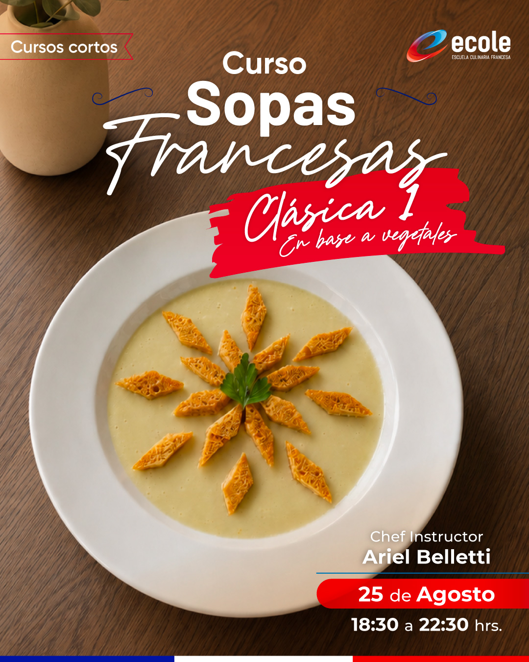 01_post_curso_Sopa1 Curso Sopas francesas clásicas I - En base a vegetales - Imagen 1