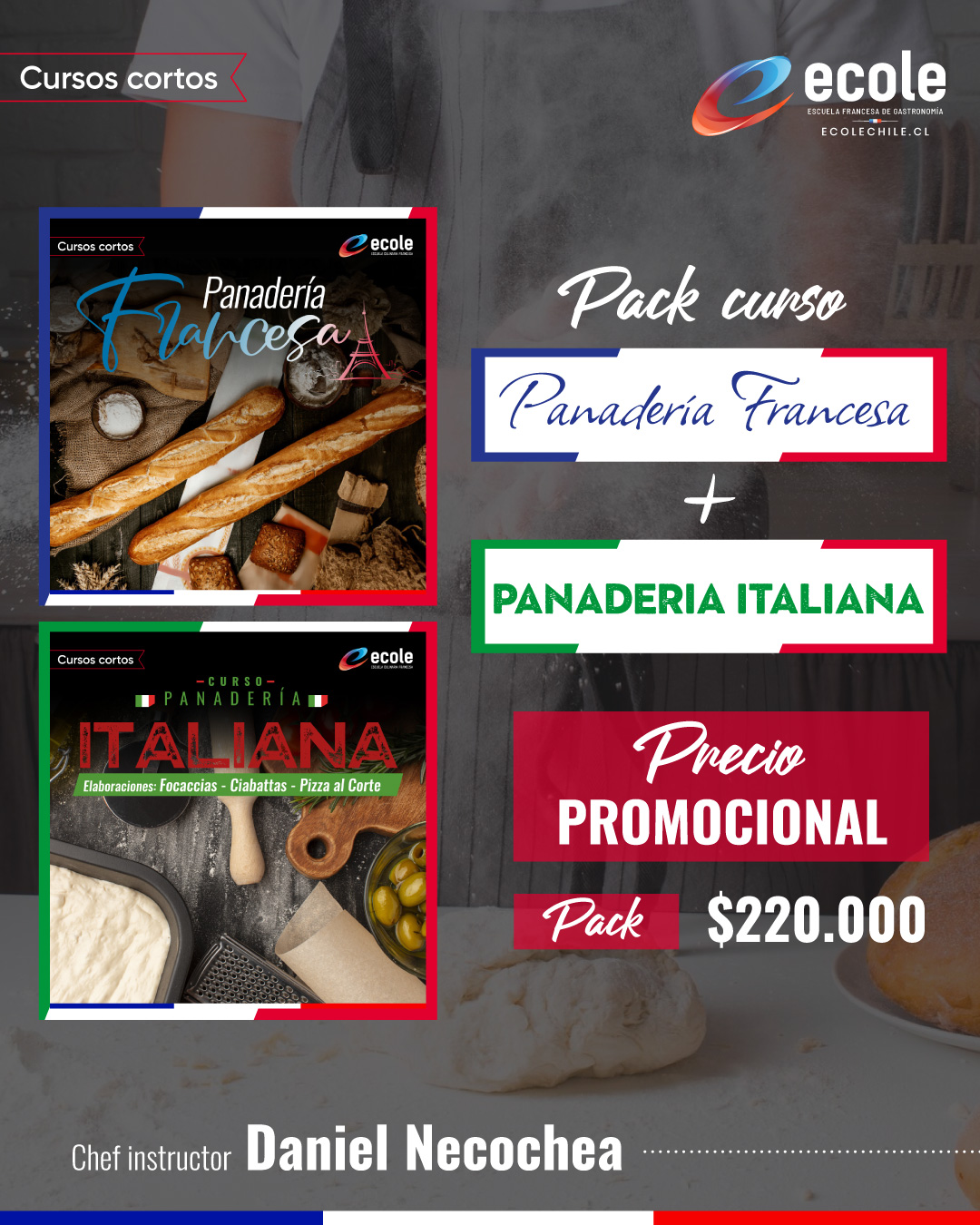 01_post_pack_panaderia Pack curso Panadería italiana + Panadería francesa - Imagen 1
