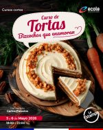 Curso de Tortas - Bizcochos que enamoran