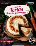Curso de Tortas - Bizcochos que enamoran