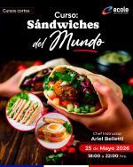 Curso Sándwiches del mundo