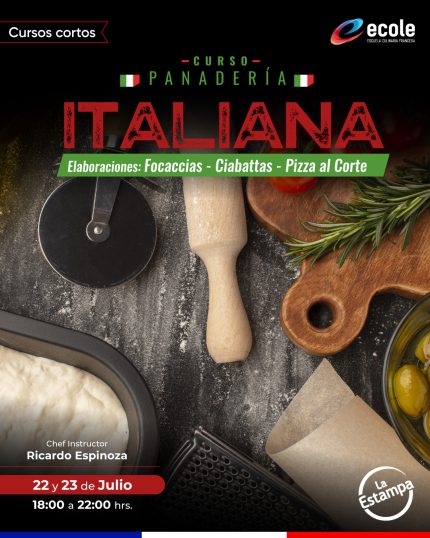 Curso de Panadería italiana