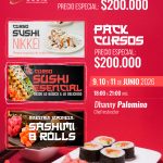 Pack de esencial + Nikkei + Sashimi & Rolls Avanzados