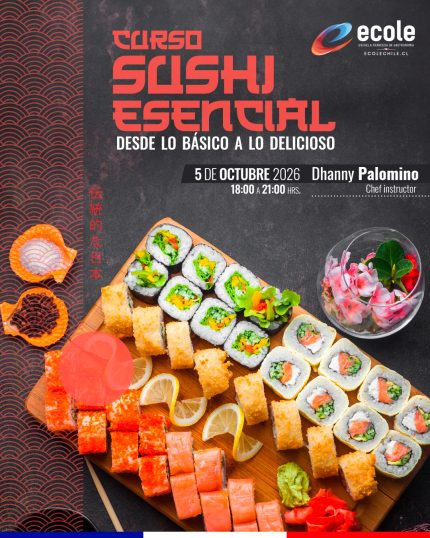 Curso Sushi Esencial: Desde lo básico a lo delicioso - Curso de sushi básico presencial (Sushi 1)