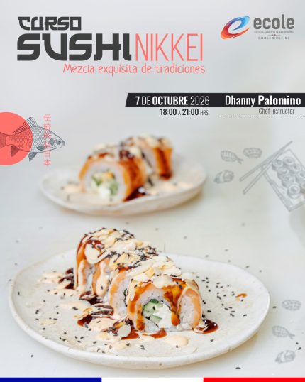 Curso Sushi Nikkei: Mezcla exquisita de tradiciones - Curso presencial de sushi avanzado