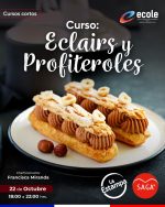 Cursos de Eclairs y profiteroles